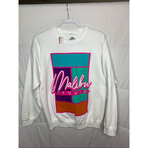 Retro Neon Sweatshirt NWT - Picture 1 of 3